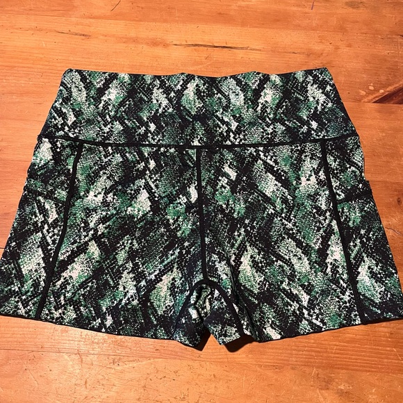 Constantly Varied Gear Green and Black Athletic Shorts - Picture 3 of 5